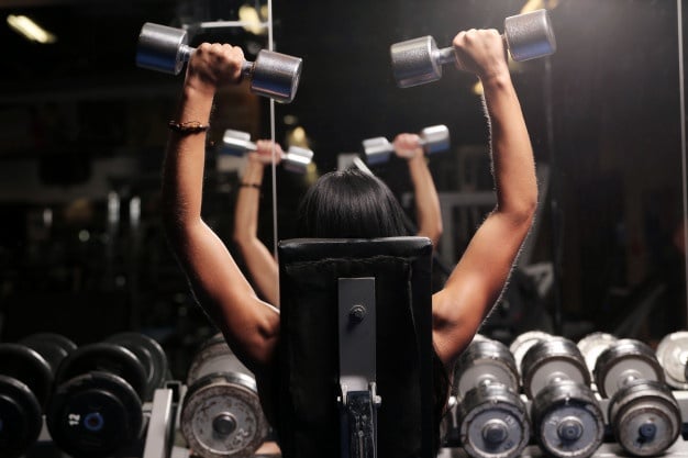Arm Muscle Building Workouts with Dumbbells